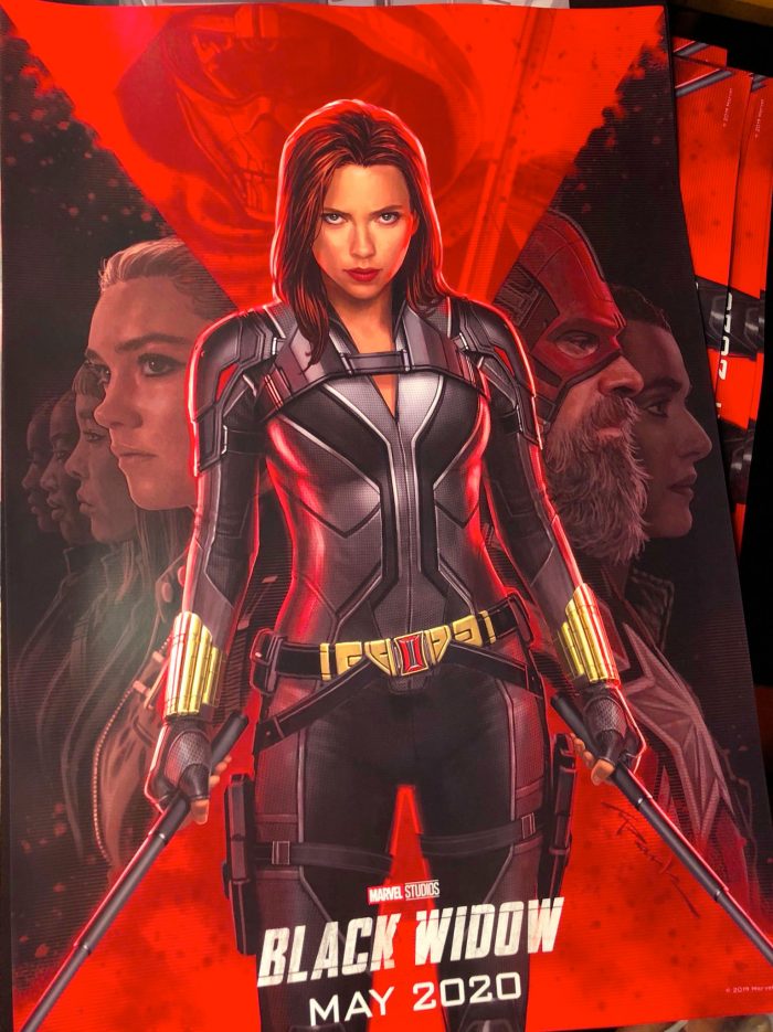 Resultado de imagen para Revelaron nuevo pÃ³ster y traje de Black Widow