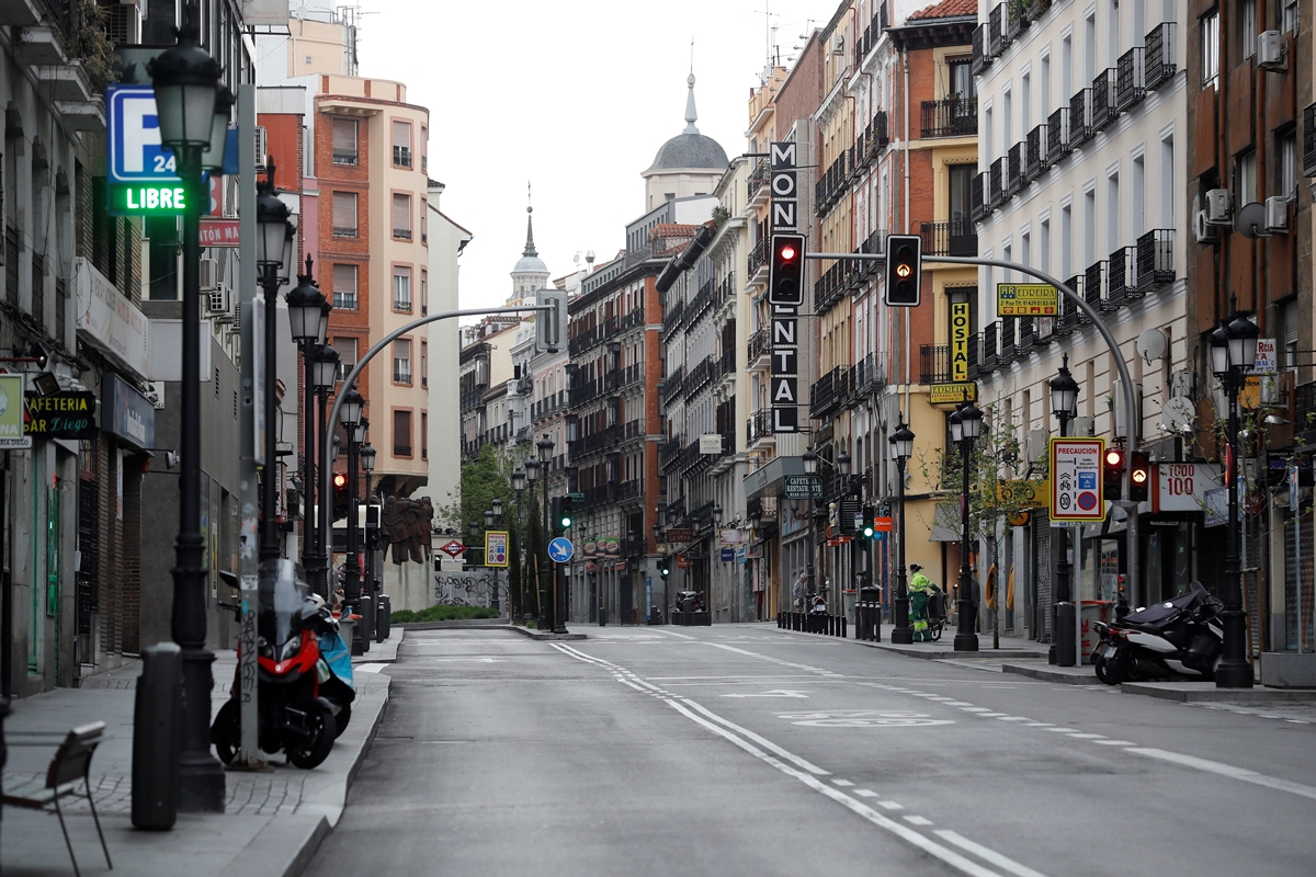 Madrid en cuarentena por el coronavirus