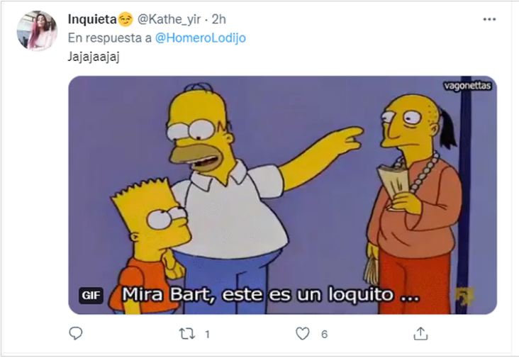 Los Simpson Twitter 