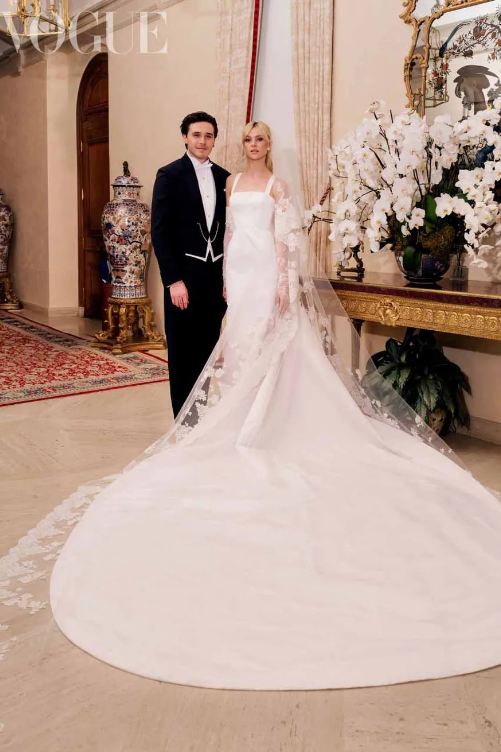 El vestido de novia de Nicole Peltz
