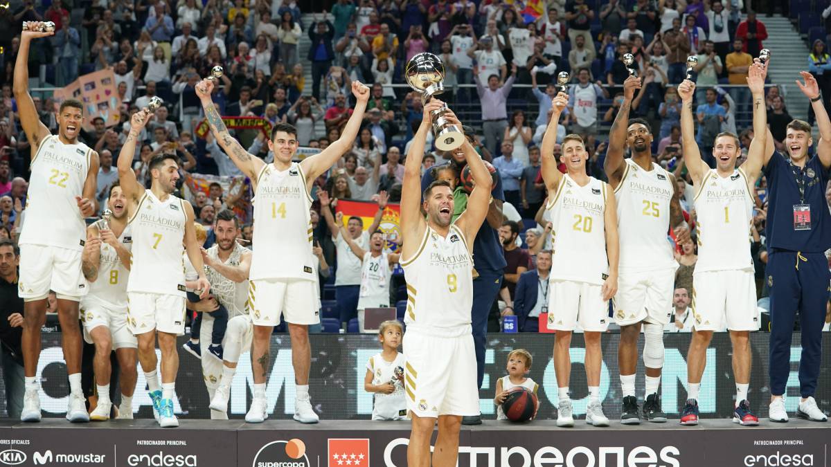 El Real Madrid se proclamó campeón Supercopa de Europa de baloncesto