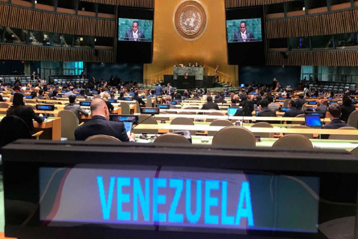 ONU confirmó credenciales de los representantes de Maduro ...