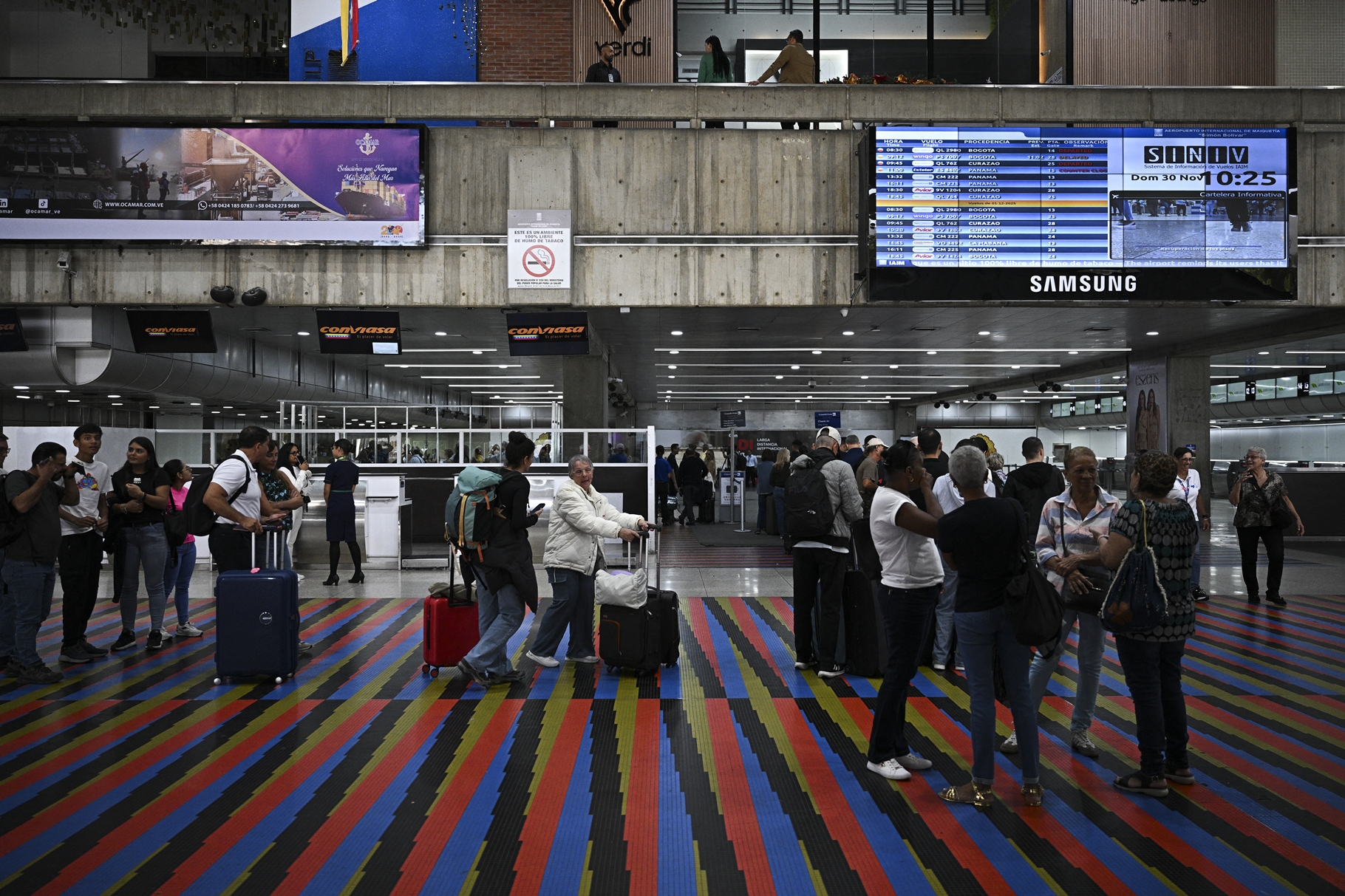 Venezuela vuelve a conectarse al mundo con 165 vuelos semana